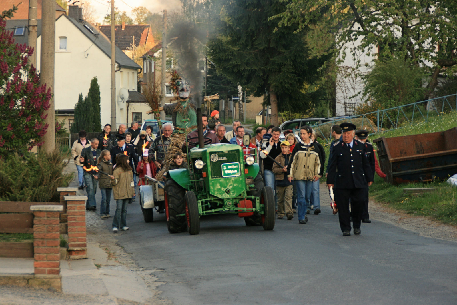 Impressionen vom Hexenfeuer — 30. April 2007