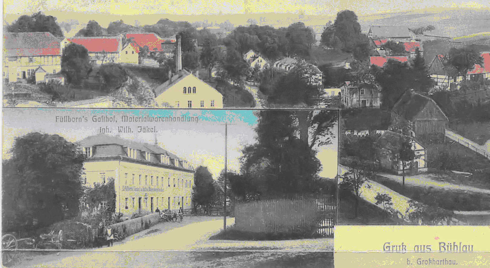 Historische Postkarten von Bühlau