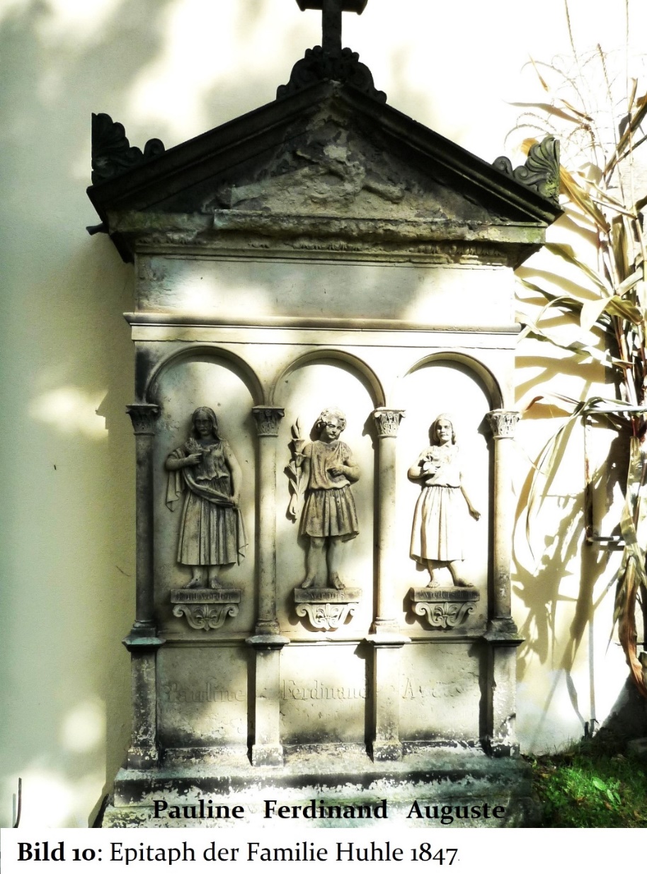 Ein familiäres Drama erschütterte 1847 die Familie des Erblehnrichters Johann Gottfried Huhle